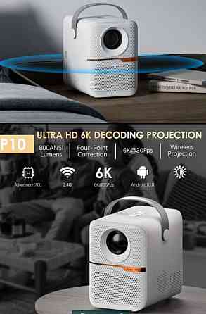 Проектор: HONGTOP P10 HD 4/64Gb. Мини кинотеатр , телевизор Smart TV Xiao Харьков