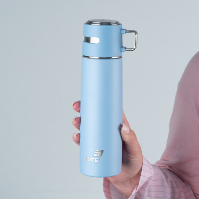 Термос Kite 500 мл блакитний (K25-1224-2) Винница - изображение 5