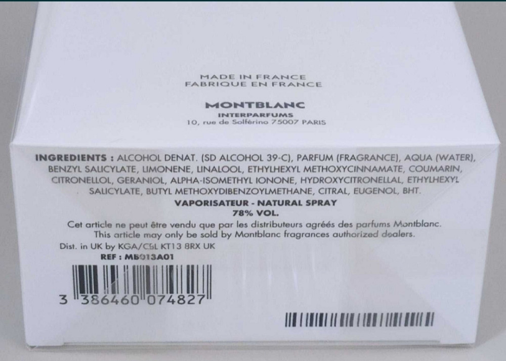 Парфюмерия: Montblanc Legend Spirit edt 100ml. Оригинал ! Киев - изображение 2