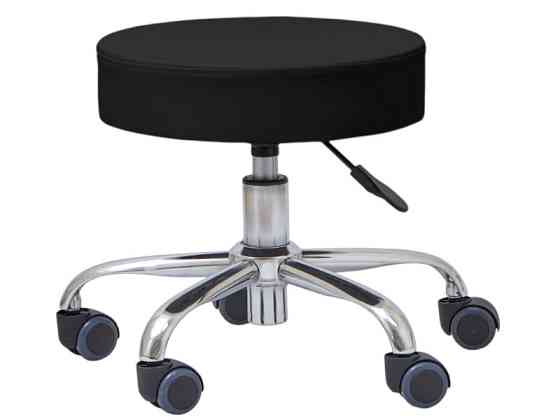 Стілець майстра педикюру мод. 305 на колесах, регулювання висоти Київ
