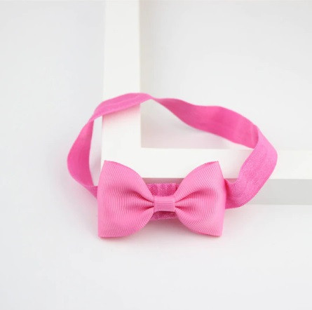 Дитяча рожева повязочка на голову Київ - фото 1