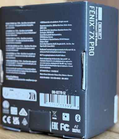 Смарт -Часы :
- Garmin Fenix 7X Pro Solar Slate Gray w. Black Band (010-02778-02) Київ