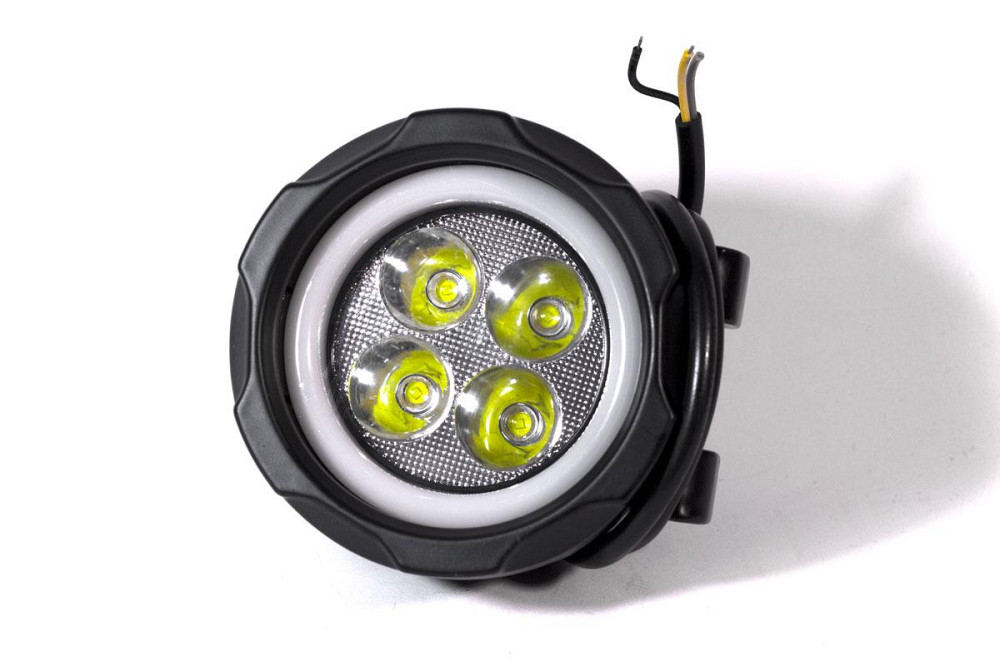 Світлодіодна фара AllLight JR-12W 12 W 4chip EPISTAR spot 9-30V Харків - фото 3