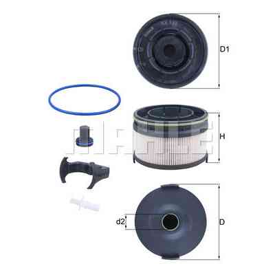 Фильтр топливный Mahle KX533KIT Винница