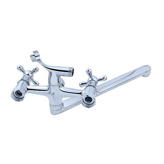 Змішувач для ванни Agua Toledo - C074 з душовим гарнітуром, хром Київ