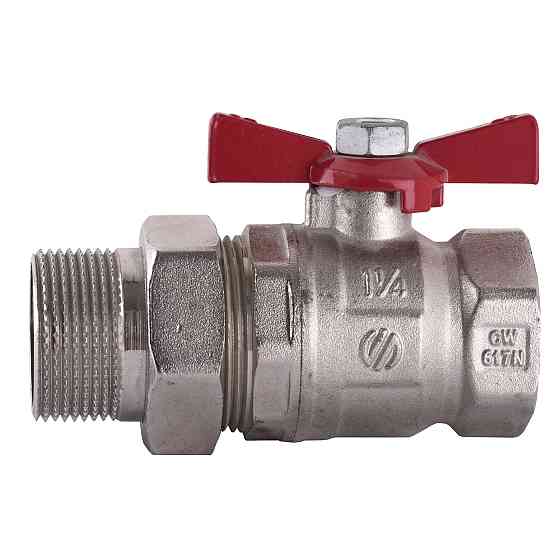 Кран кульовий прямий з американкою  ARCO 1 1/4″ SENA 154106 Тернопіль