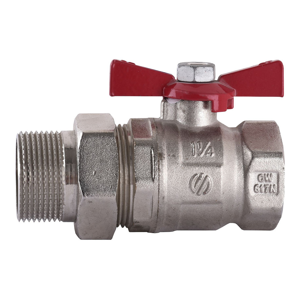 Кран кульовий прямий з американкою  ARCO 1 1/4″ SENA 154106 Тернопіль - фото 1