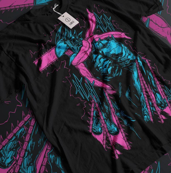 Футболка аниме Человек-бензопила оверсайз (S/M/L) Черний AnimeJ1084 Днепр - изображение 1