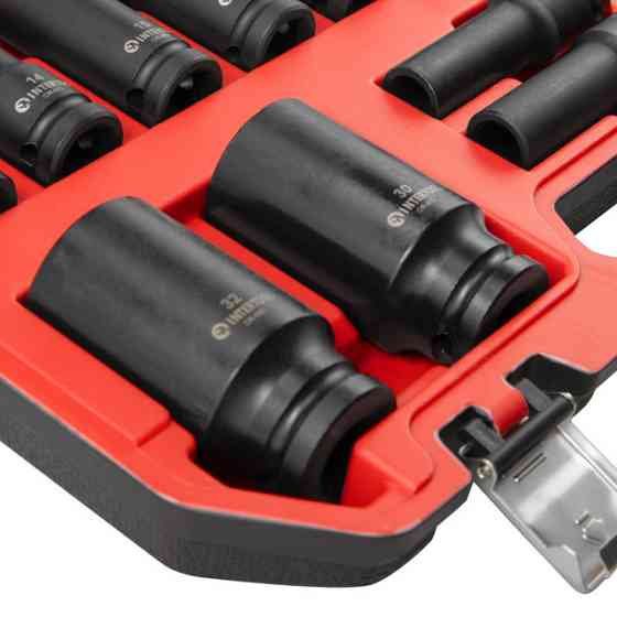 Набор головок ударных удлиненных 1/2