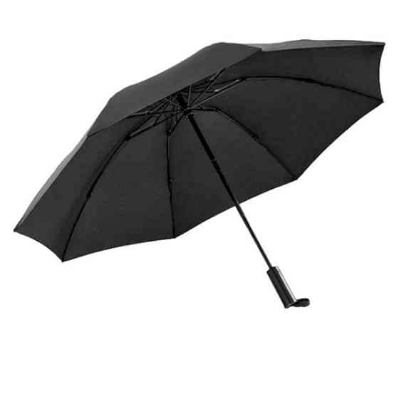 Зонт с фонариком Xiaomi 90FUN Oversize Automatic Umbrella (Черный) Николаев