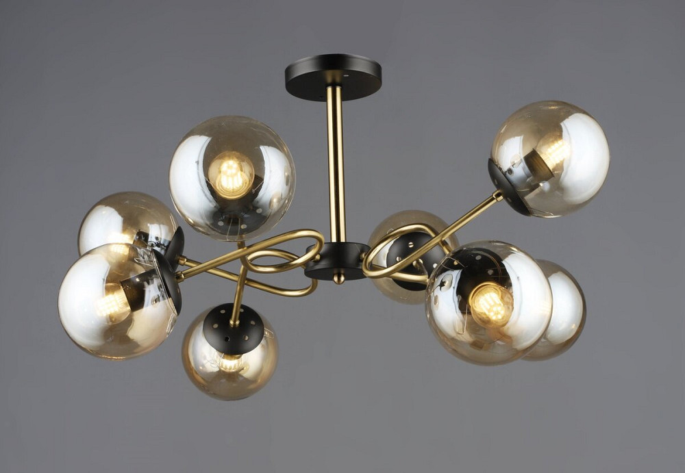 VALESO Люстра A4419/8 Мідь + Чорний Коломия - фото 1