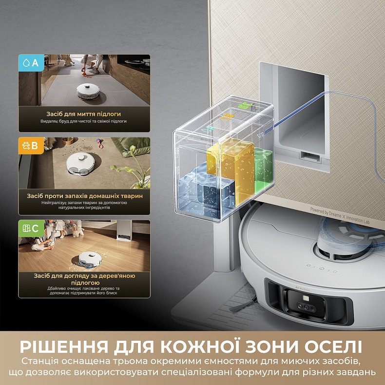 Робот-пилосос Dreame Bot Matrix 10 Pro Black (RLM61HE-Bl) ( 11106 ) Харків - фото 4