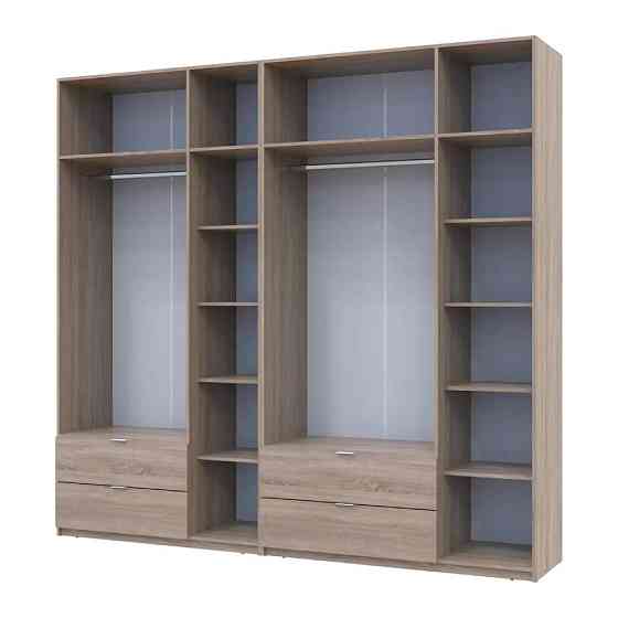 Шкаф для одежды Doros Лукас Дуб сонома 3+3 ДСП 255х50х240 DRS-011704 (42005111) Днепр