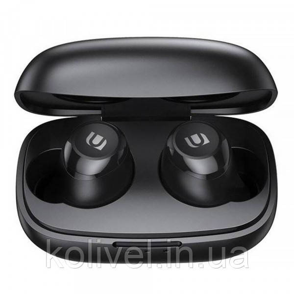 Навушники з мікрофоном UGREEN HiTune True Wireless Stereo Earbuds aptX™ (WS100) Чорні (80606) Київ - фото 3
