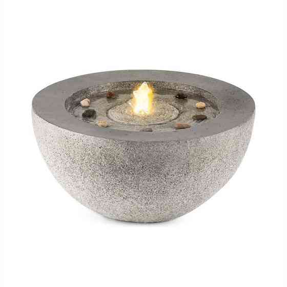 Садовый фонтан Genesis 7W LED освещение полирезина антрацит (Германия, читать описание) Ровно