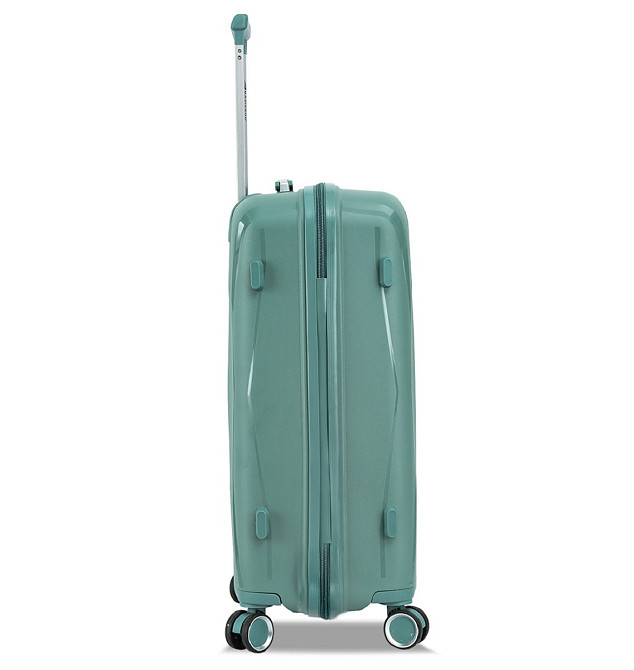 Валіза поліпропіленова MADISSON 51103 велика 77 см зелена Київ - фото 4