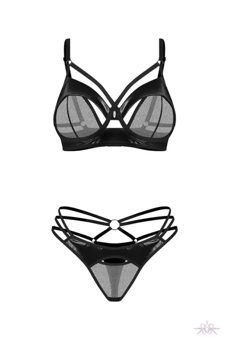 Комплект Obsessive Dominna 2-pcs set L/XL Львів - фото 2