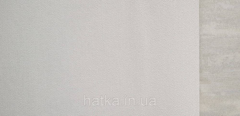 Обои виниловые на флизелиновой основе Rasch Ascona1.06х10 однотонные структурные тонкая полоска белые молочные Киев - изображение 2
