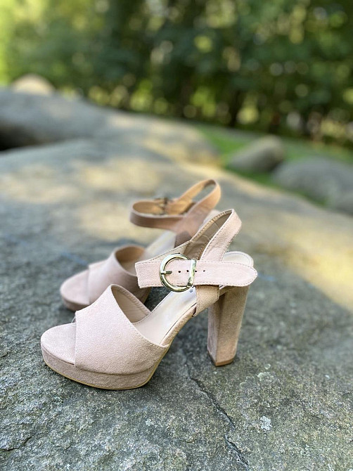 Seastar Босоніжки жіночі SEASTAR KK10 пудра (літо, еко-замша) (1016) лише 38р.і 40р. Коломия - фото 5