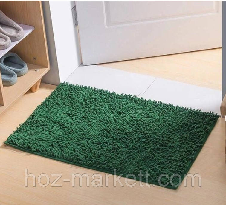 Набор ковриков коврики для ванной и туалета зелёный 90 х 60 см и 60 х 50 см Харьков - изображение 3