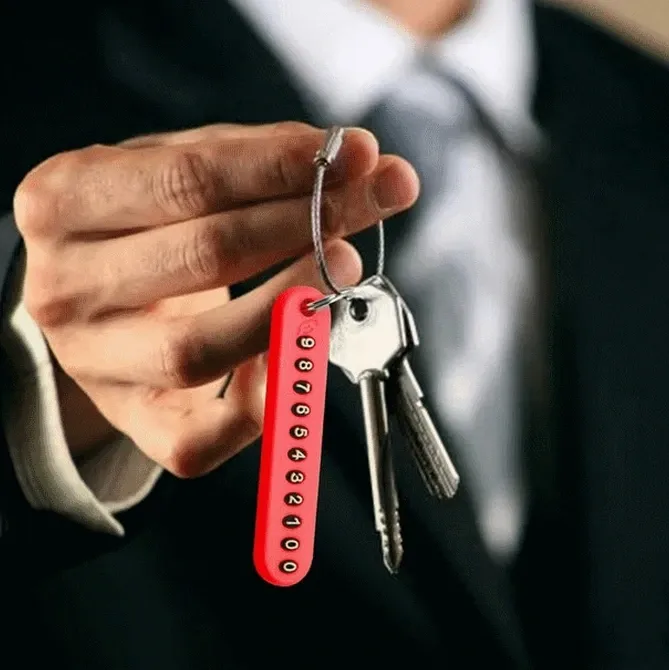 Брелoк c номeрoм телeфонa для ключей, ошейника для собак Киев - изображение 1