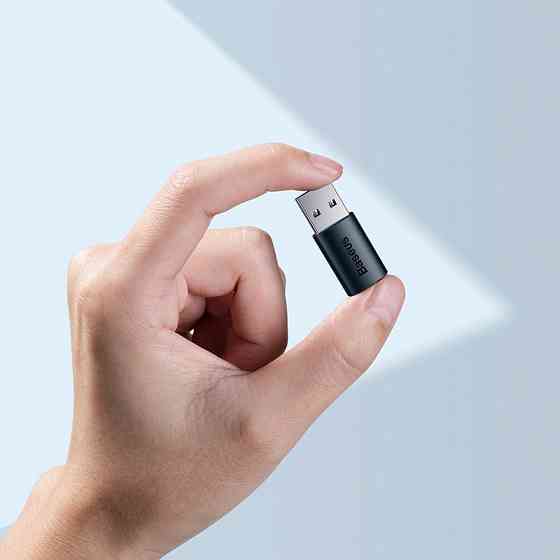 Адаптер Baseus Mini OTG USB 3.1 до Type-C Синій Київ
