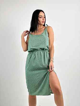 Літній сарафан з розрізом "Kristen" оптом | Розпродаж моделі Київ