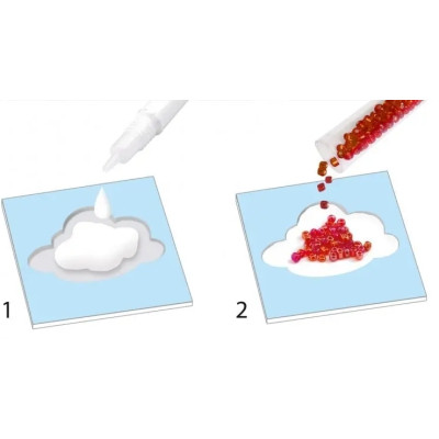 Набір для творчості Djeco Казкова країна художній комплект малювання блискітками (DJ09409) Вінниця - фото 4