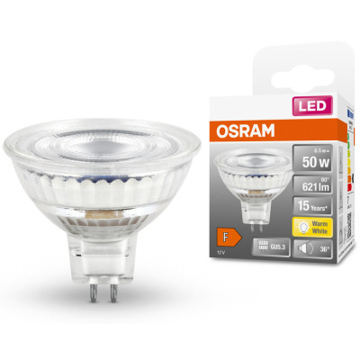 Лампочка Osram LED MR16 50 36 8W/827 12V GU5.3 (4058075433762) Винница - изображение 2