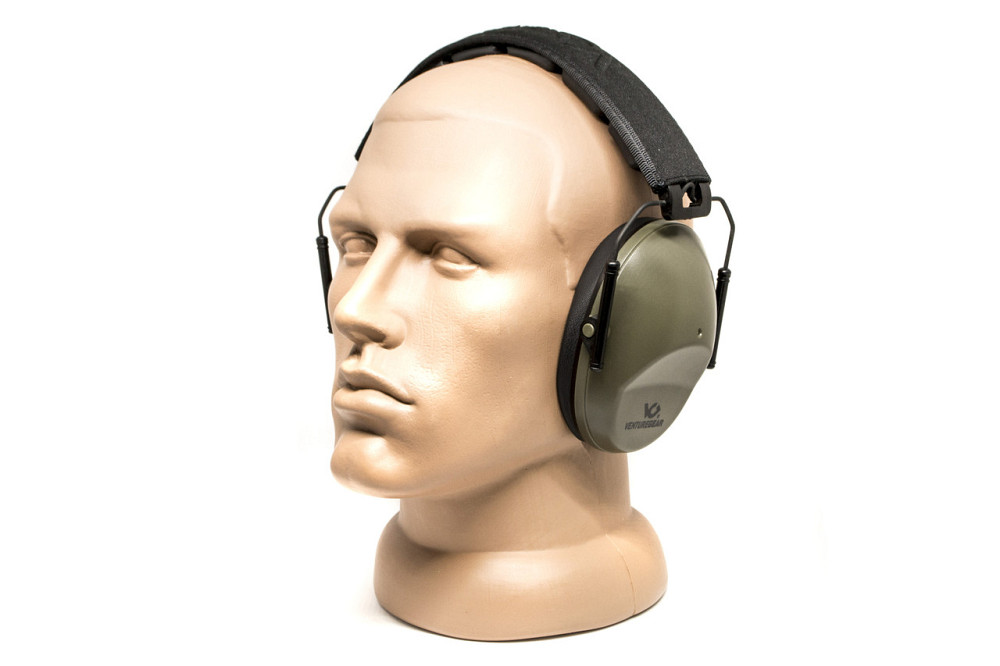 Навушники захисні Venture Gear VGPM9022C (захист NRR 24 dB), оливкові + беруші в комплекті Запоріжжя - фото 6