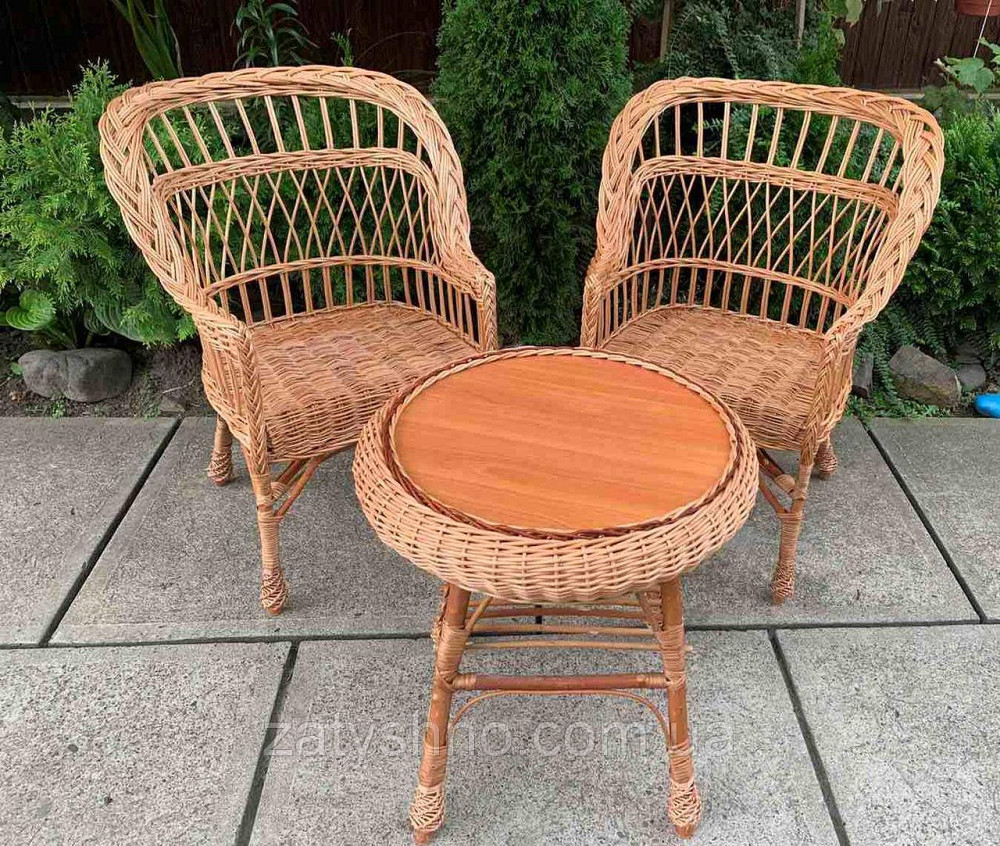 Плетеный набор мебели на балкон Киев - изображение 6