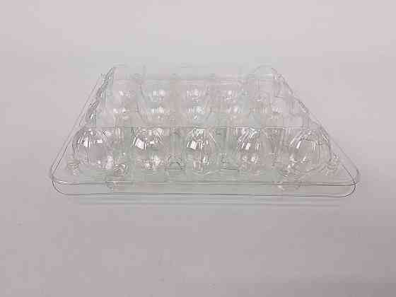 Упаковка для перепелиных яиц 20 ячеек (квадратная) ПРОЗРАЧНАЯ (50 шт) Харьков