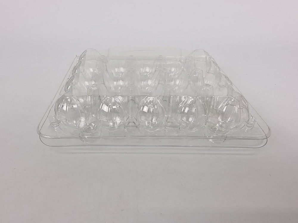 Упаковка для перепелиных яиц 20 ячеек (квадратная) ПРОЗРАЧНАЯ (50 шт) Харьков - изображение 2