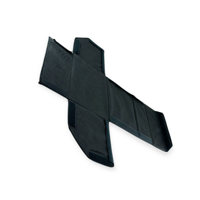 Сумка - органайзер у багажник шкірозамінник 400х300х300мм M чорна, чорний ромб на липучках Мукачево - фото 1