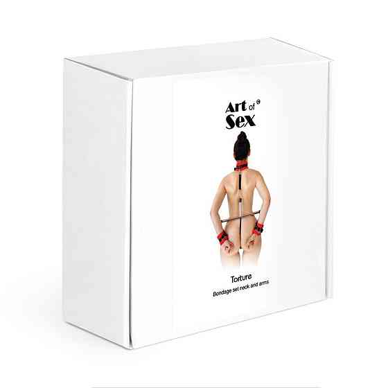 Розпорка для шиї та рук Art of Sex Bondage Set - Torture Sex Aura Київ