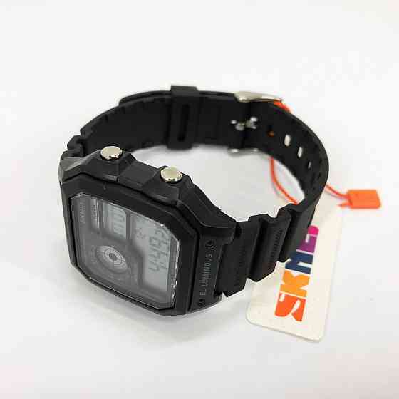 Годинники кварцові армійські SKMEI 1299BK, Армійський годинник протиударний, Годинники MI-629 спортивні спорт Київ