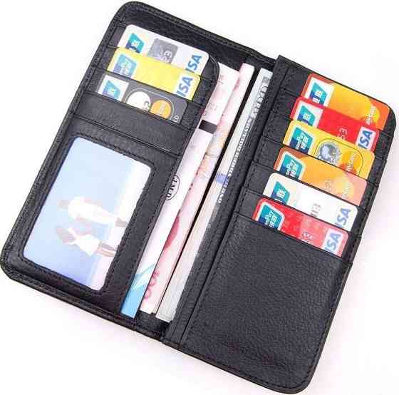 Кошелек мужской Vintage 14463 Черный Киев