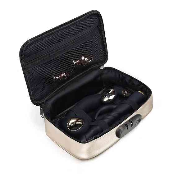 Кейс для игрушек Dorcel DISCREET BOX LUXURY GOLD, кодовый замок, 27×16×7,62 см Sex Aura Киев