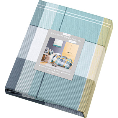 Постільна білизна Home Line Хлоя Сатин Твіл євро (183019) Вінниця - фото 1