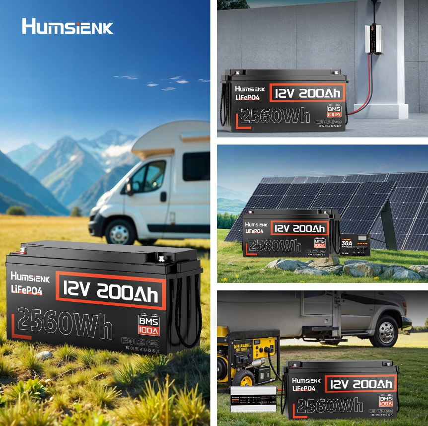 Аккумулятор LifePo4 200Ач 12V BMS 100А Humsienk (Польша) Киев - изображение 6