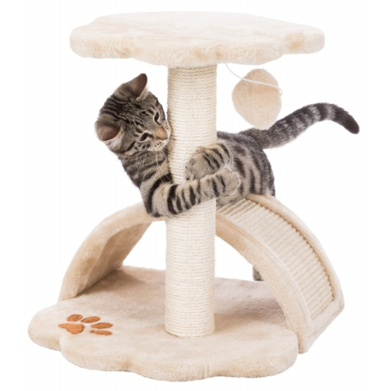 Кігтеточка з іграшкою і будиночком для кішок Trixie Junior Vitoria (Триксі) 36х36х43 см Запоріжжя