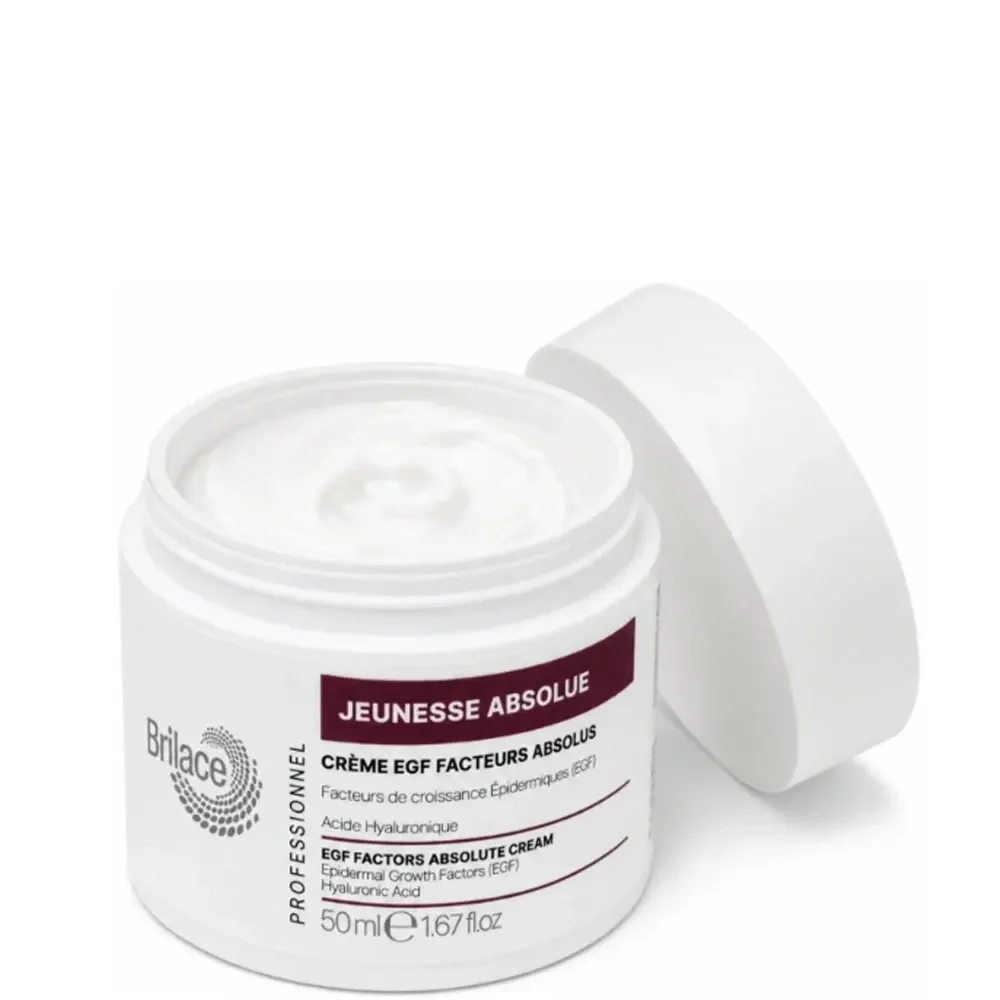 Крем для лица с эпидермальным фактором роста Jeunesse Absolue EGF Factor Absolute Cream Brilace, 200 мл Днепр - изображение 2