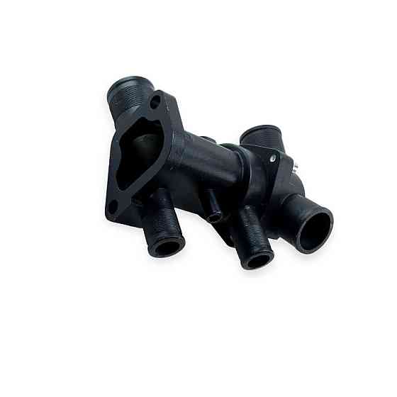 Термостат в сборе новий образец 6вых. (с патрубком расш.бач.) 2110-инжектор Мукачево