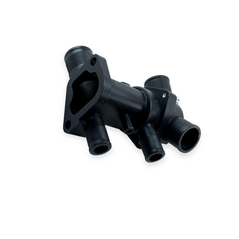 Термостат в сборе новий образец 6вых. (с патрубком расш.бач.) 2110-инжектор Мукачево - изображение 1