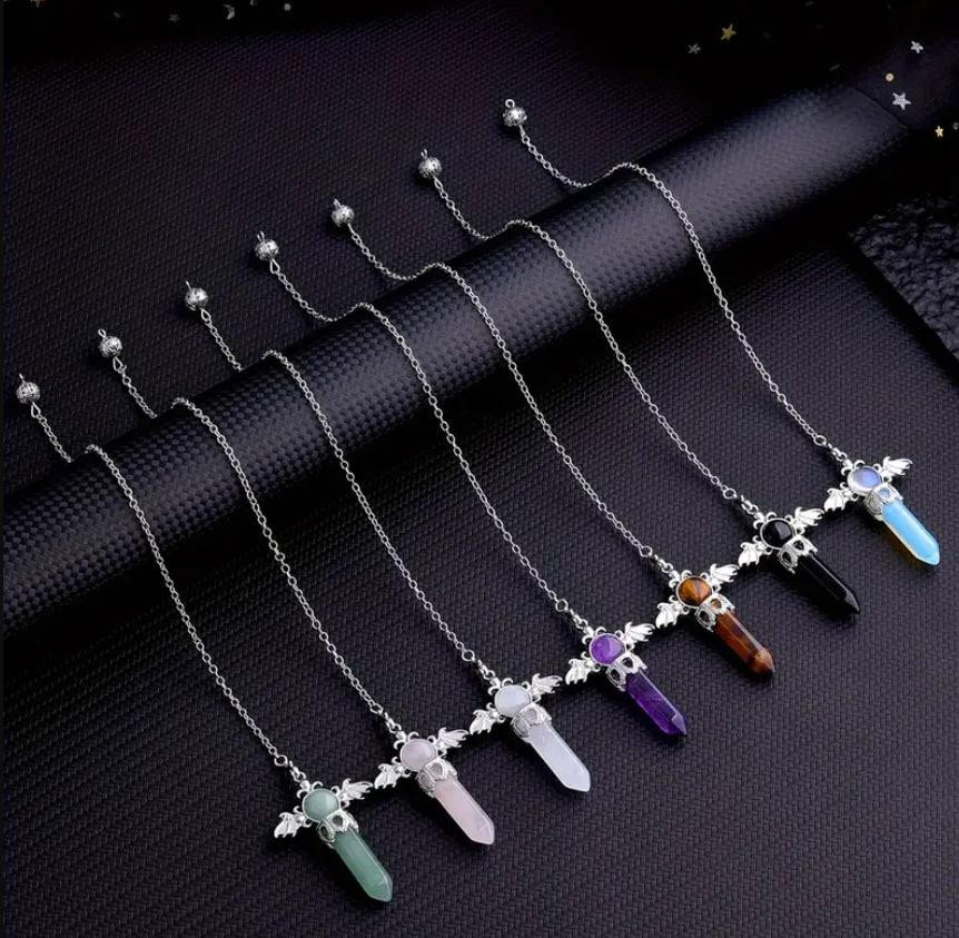 Маятник из натурального аметиста, подвеска для балансировки чакр из аметиста, размер 5 см. Киев - изображение 2