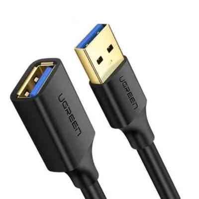 Дата кабель USB 3.0 AM/AF 1.0m US129 black Ugreen (10368) Винница