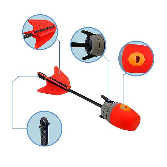 Лук для гри Hyper Strike червоний Дніпро