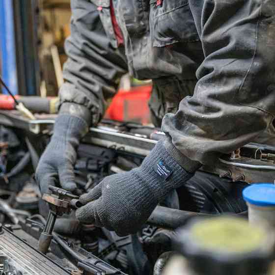 Перчатки водонепроницаемые Dexshell ThermFit 3.0 Gloves, черные, размер L Ровно