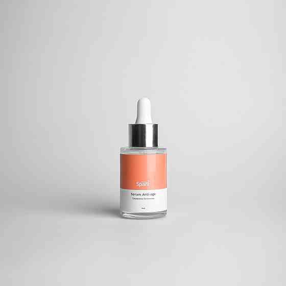 Антивозрастная сыворотка с экстрактом ламинарии и гиалуроновой кислотой Serum Anti-age Spani 30 мл Винница