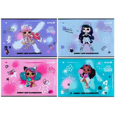 Альбом для рисования Kite LOL, 12 листов (LO25-241) Винница